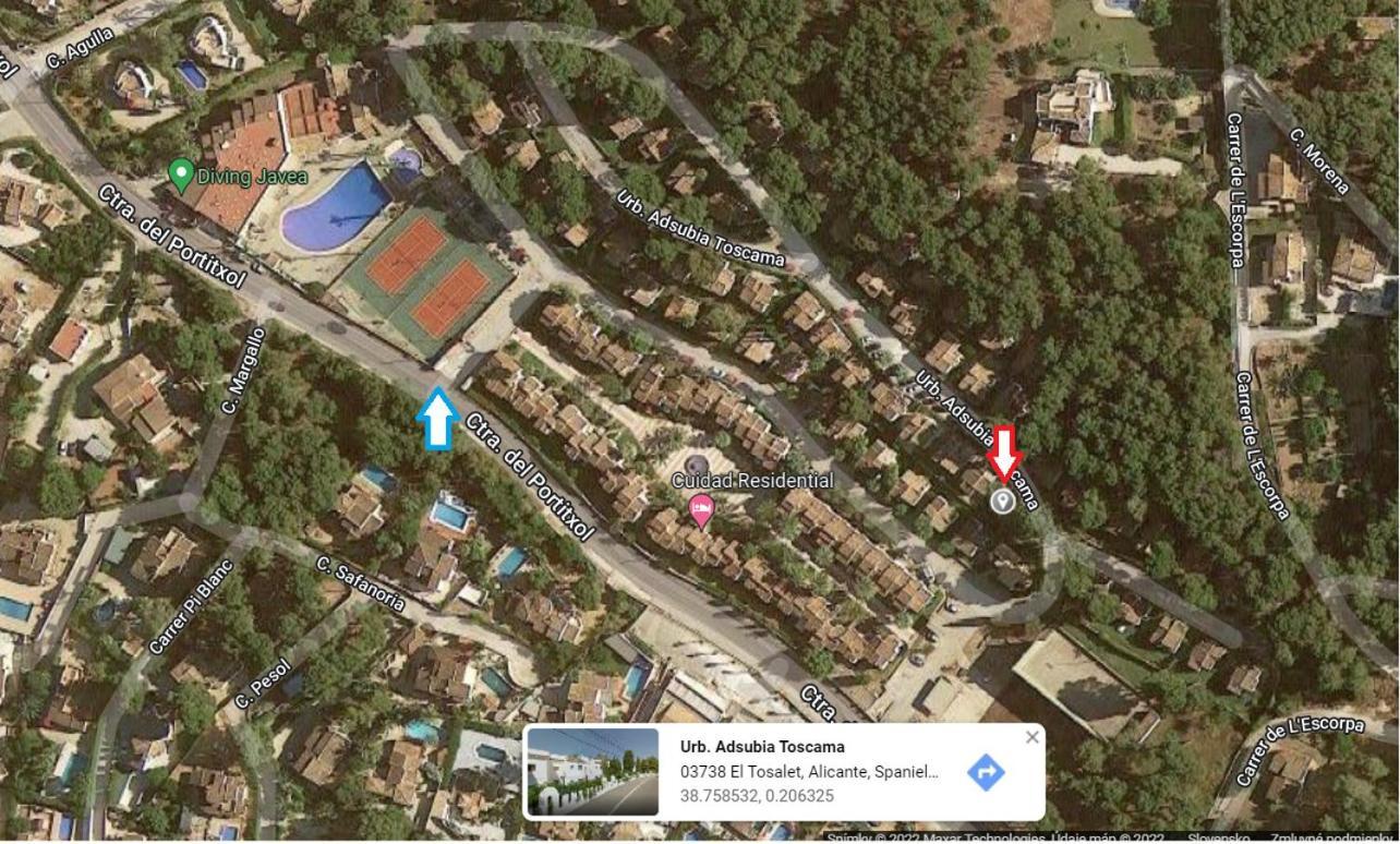Villa Adriana V Rezidencii Toscamar Jávea Eksteriør billede